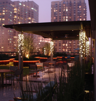 Pergola at Night